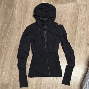 lululemon athletica Black Bomber Jacket